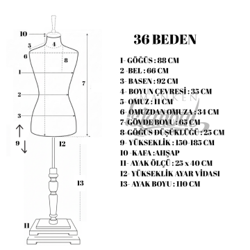 TOPTAN-03113 36 beden
