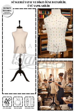 Çocuk terzi mankeni prova mankeni vitrin mankeni