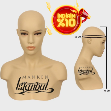 Polyester Bayan kafa mankeni, kafa mankenleri