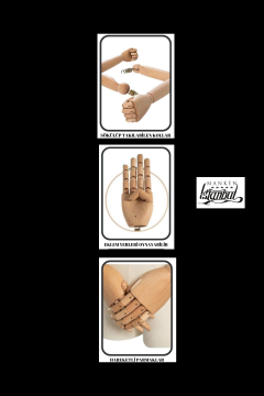 Keten Kumaş Kumaş Kafa Ahşap Kollu Çocuk Terzi Mankeni Vitrin Mankeni 2 yaş