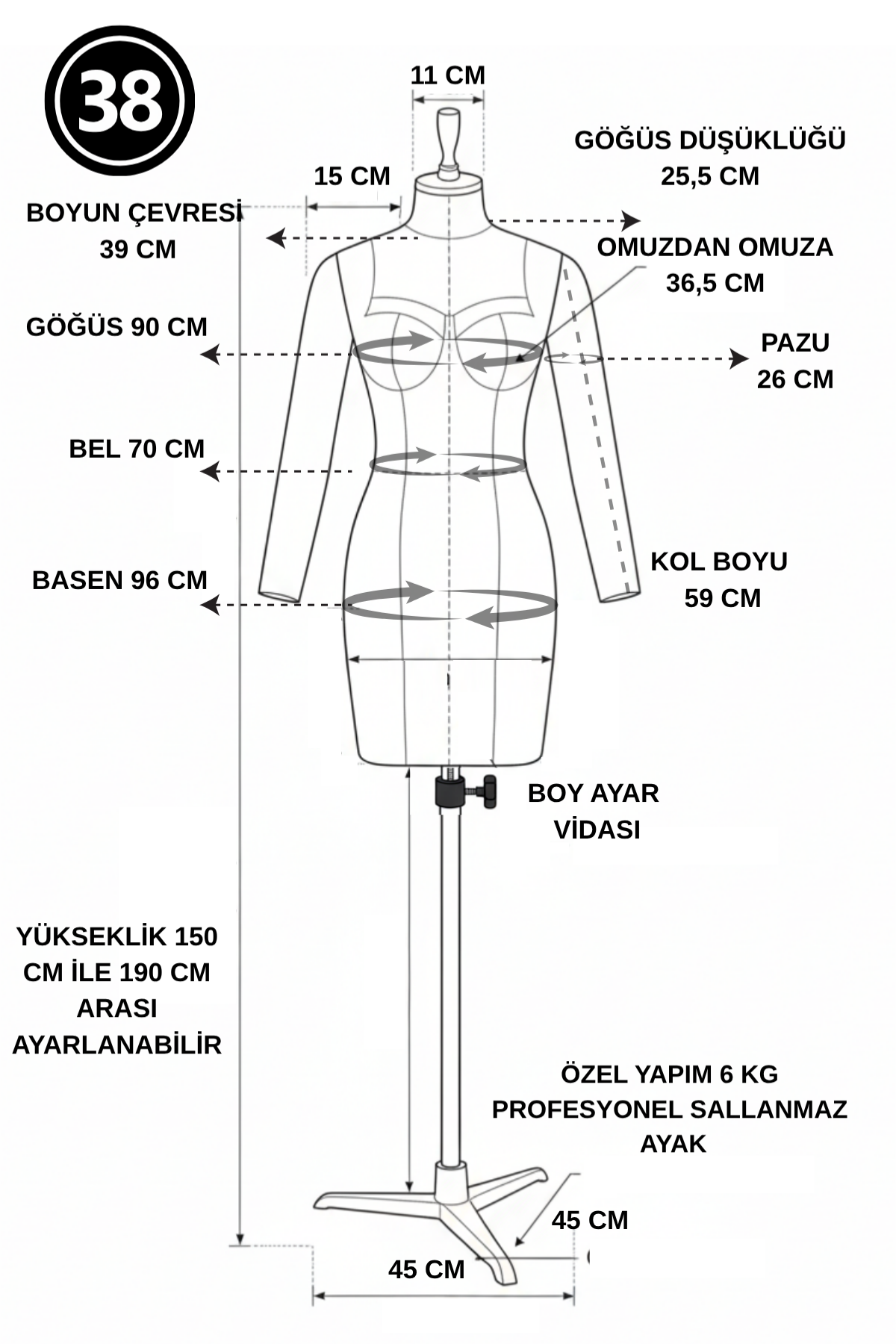 TOPTAN-03141 38 beden
