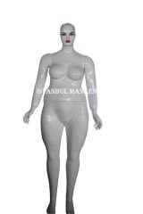 Bayan büyük beden vitrin mankeni vitrin mankenleri