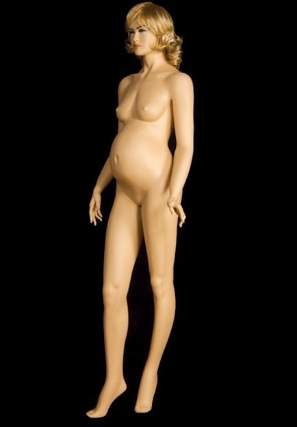 Hamile vitrin mankeni, Vitrin mankenleri