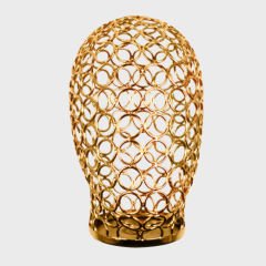 Gold Ayak Ve Tel Kafalı Ahşap Kukla Kollu Terzi Mankeni Vitrin Mankeni