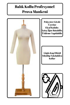 Profesyonel  kollu terzi mankeni, prova mankeni