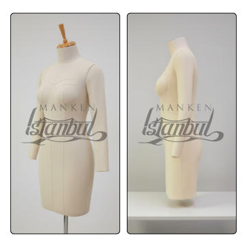 Profesyonel  kollu terzi mankeni, prova mankeni