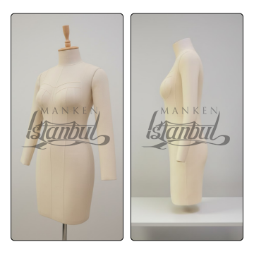 Profesyonel  kollu terzi mankeni, prova mankeni