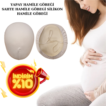 Yapay Hamile Göbeği-Sahte Hamile Göbeği-Silikon Hamile Göbeği