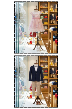 Çocuk Pantolon Giyebilen Terzi Mankeni Vitrin Mankeni