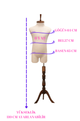 Çocuk Pantolon Giyebilen Terzi Mankeni Vitrin Mankeni