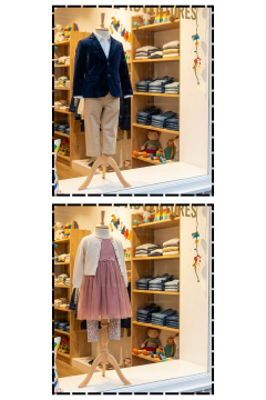 Çocuk Pantolon Giyebilen Terzi Mankeni Vitrin Mankeni