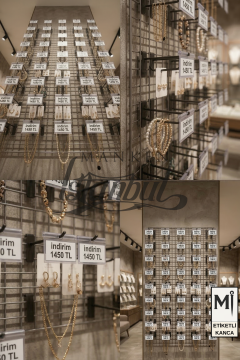 Koruma Kauçuklu Etiketli Tel Pano Kancası Siyah