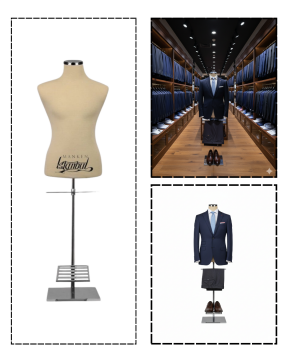 İğne Batabilen 48 Beden Erkek Terzi Mankeni Vitrin Mankeni