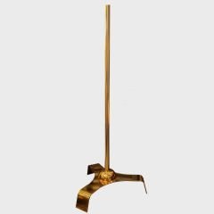 Gold Ayak - Tel Kafalı Ahşap Kollu Terzi Vitrin Mankeni