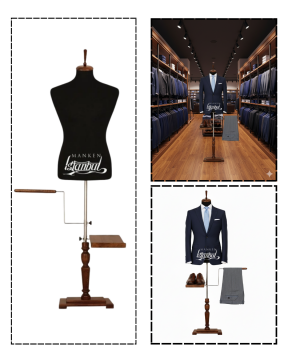 İğne Batabilen 48 Beden Erkek Terzi Mankeni Vitrin Mankeni