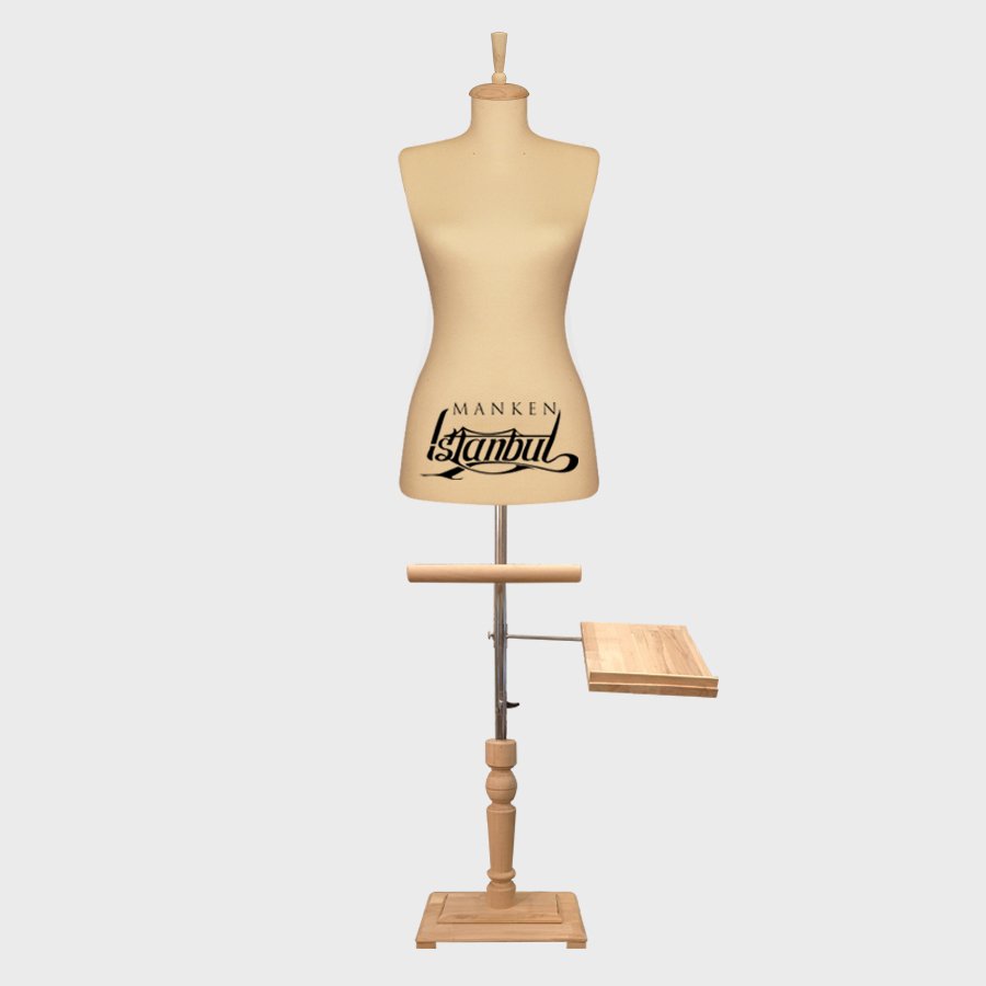 Lüks Ayak Terzi Mankeni Prova Mankeni Vitrin Mankeni 36-46 Beden Arası 36 beden