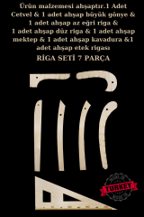 Riga - Dikiş Setli Punto Sünger Terzi Mankeni Prova Mankeni 38 beden